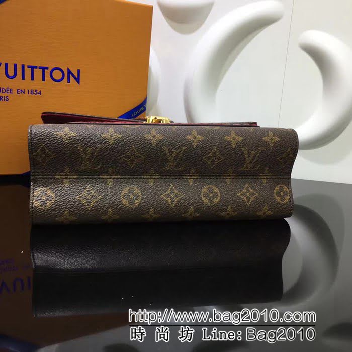路易威登LV頂級原單牛皮單肩斜跨鏈條包 M41731百搭必備款 YDH1019